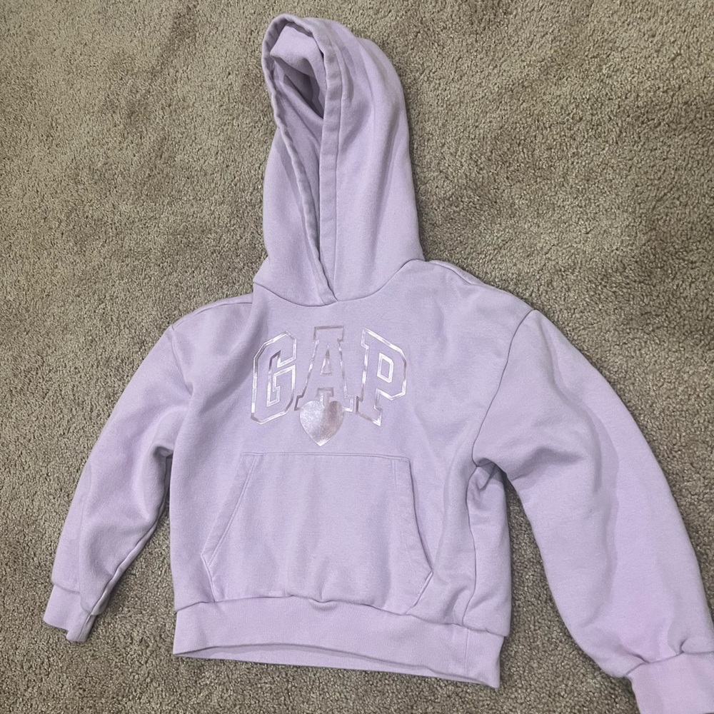 GAP Kids Purple Hoodie Sweatshirt